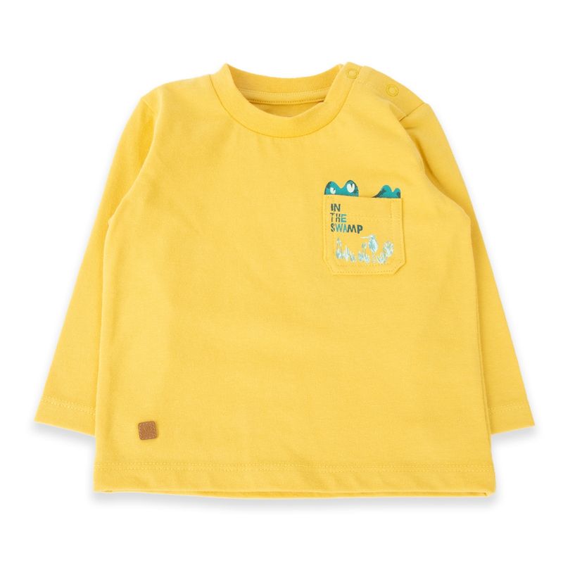 PILLIN - Polera Bebé Niño Mostaza Pillin PILLIN