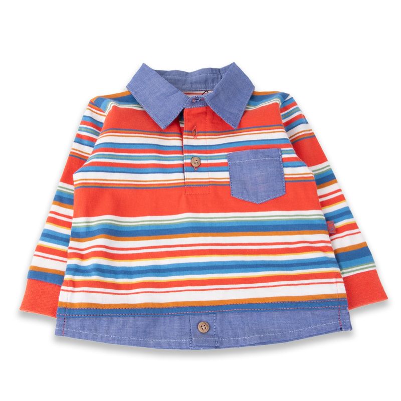 PILLIN - Polera Bebé Niño Rojo Pillin PILLIN