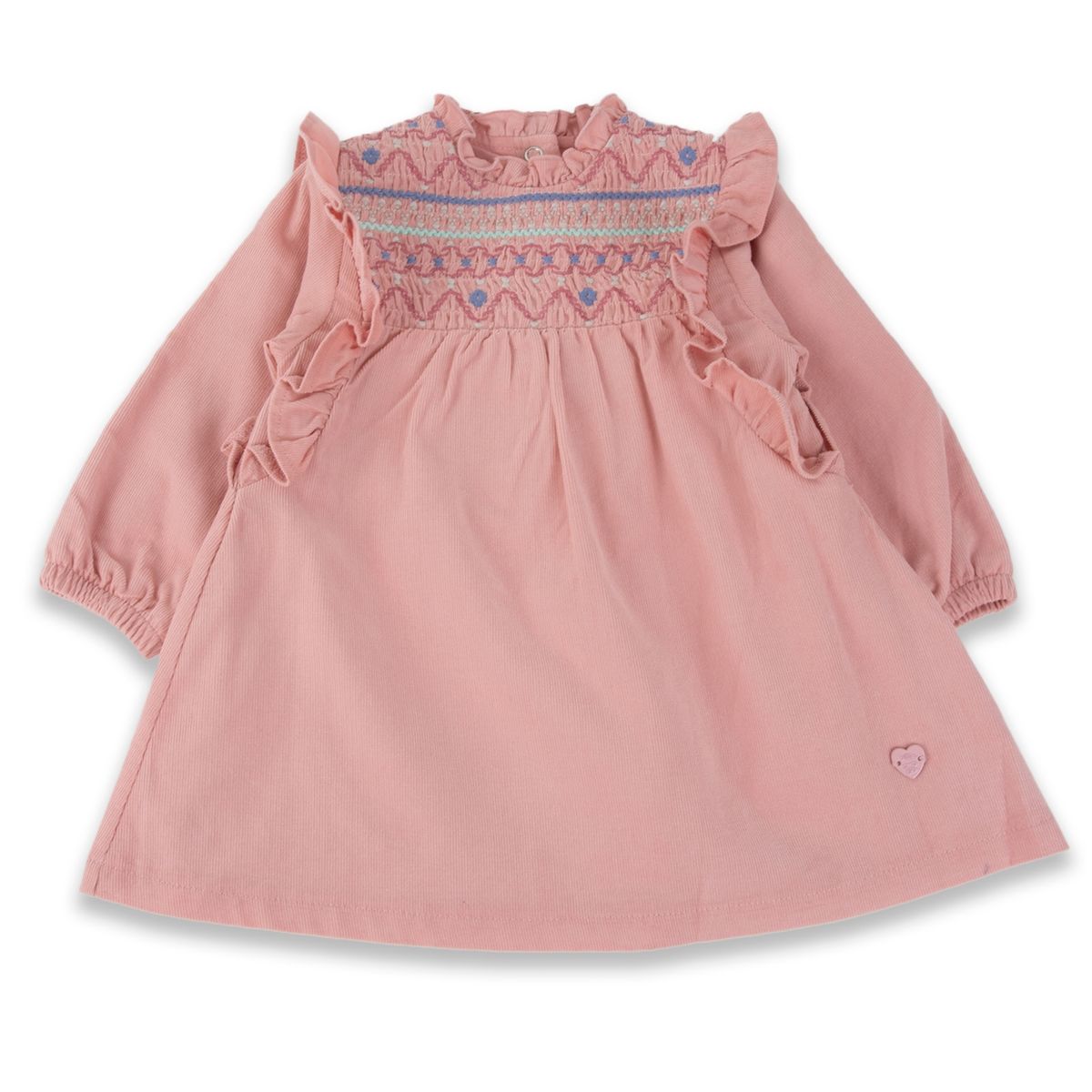 PILLIN - Vestido Bebé Niña Palo rosa Pillin PILLIN