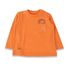 PILLIN - Polera Bebé Niño Naranja