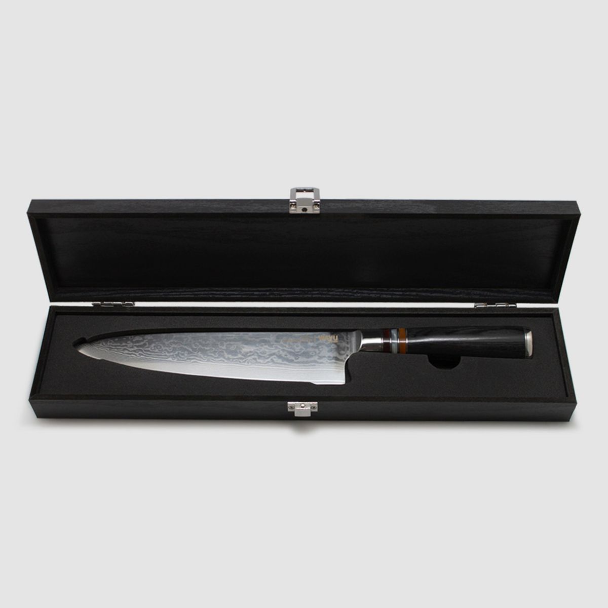 WAYU - Cuchillo Damascus Black Pakka Wayu Limited