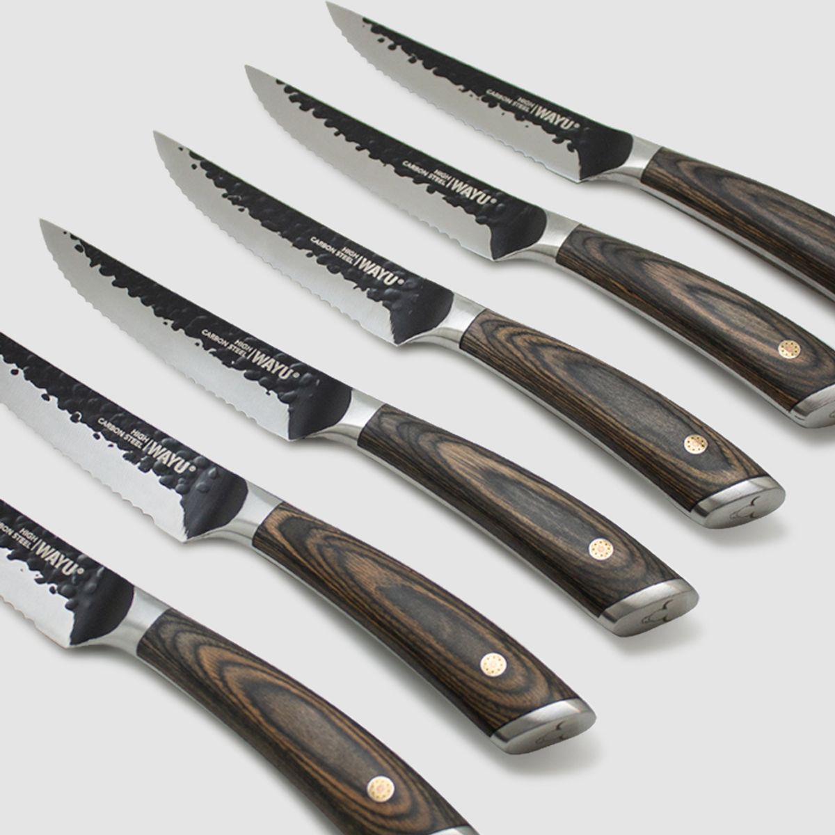 WAYU - Set 6 Cuchillos Hammer Collection Wayu