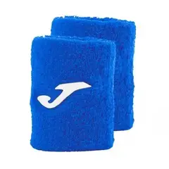 JOMA - Muñequera Corta Azul Royal X2 Tenis Padel