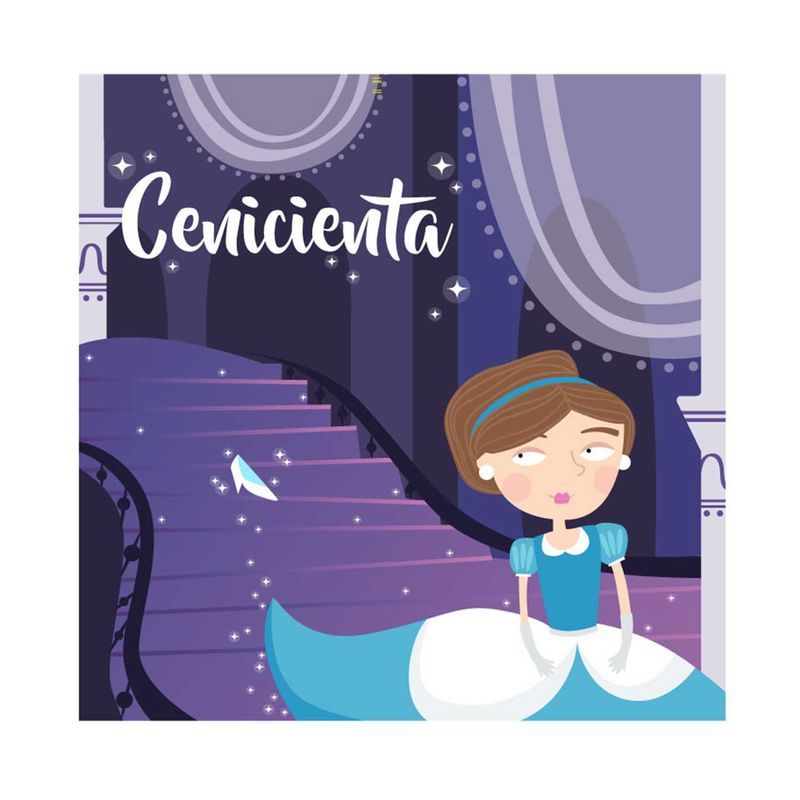 PRONOBEL - Libro De Cuento Cenicienta 24 Paginas Art & Craft