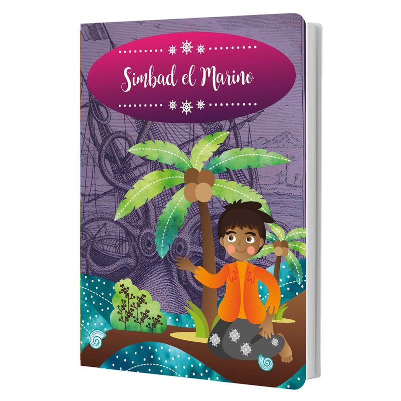PRONOBEL - Libro De Cuento Tapa Dura Simbad El Marino Art & Craft
