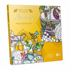 PRONOBEL - Libro Para Colorear Alimentos 48 Pág. Art & Craft