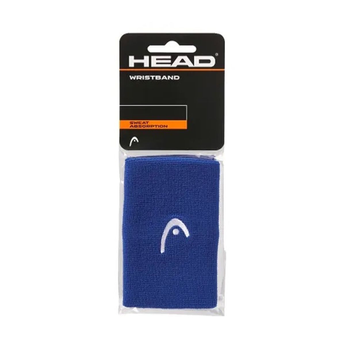 HEAD - Muñequera Head Larga Azul X2 Tenis Padel