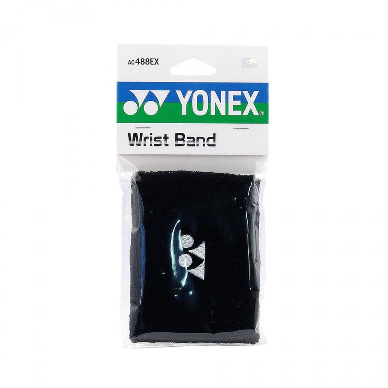 YONEX - Muñequera Yonex Jumbo Negra Tenis Padel
