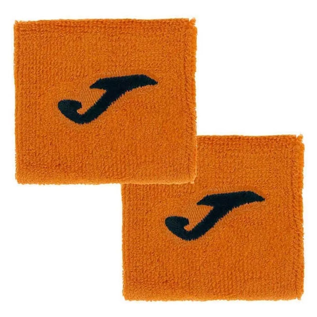 JOMA - Muñequera Joma Corta Naranja X2 Tenis Padel