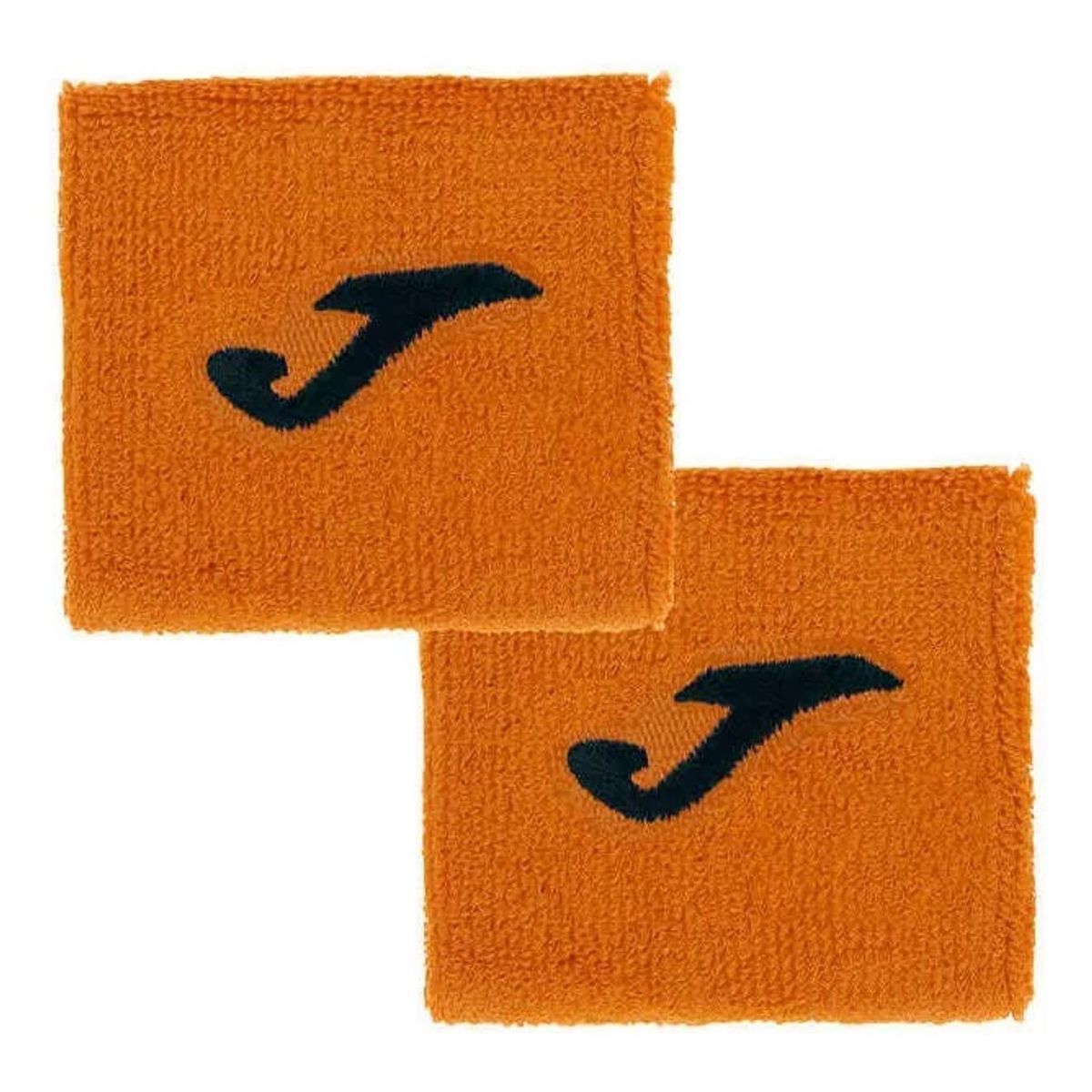 JOMA - Muñequera Joma Corta Naranja X2 Tenis Padel
