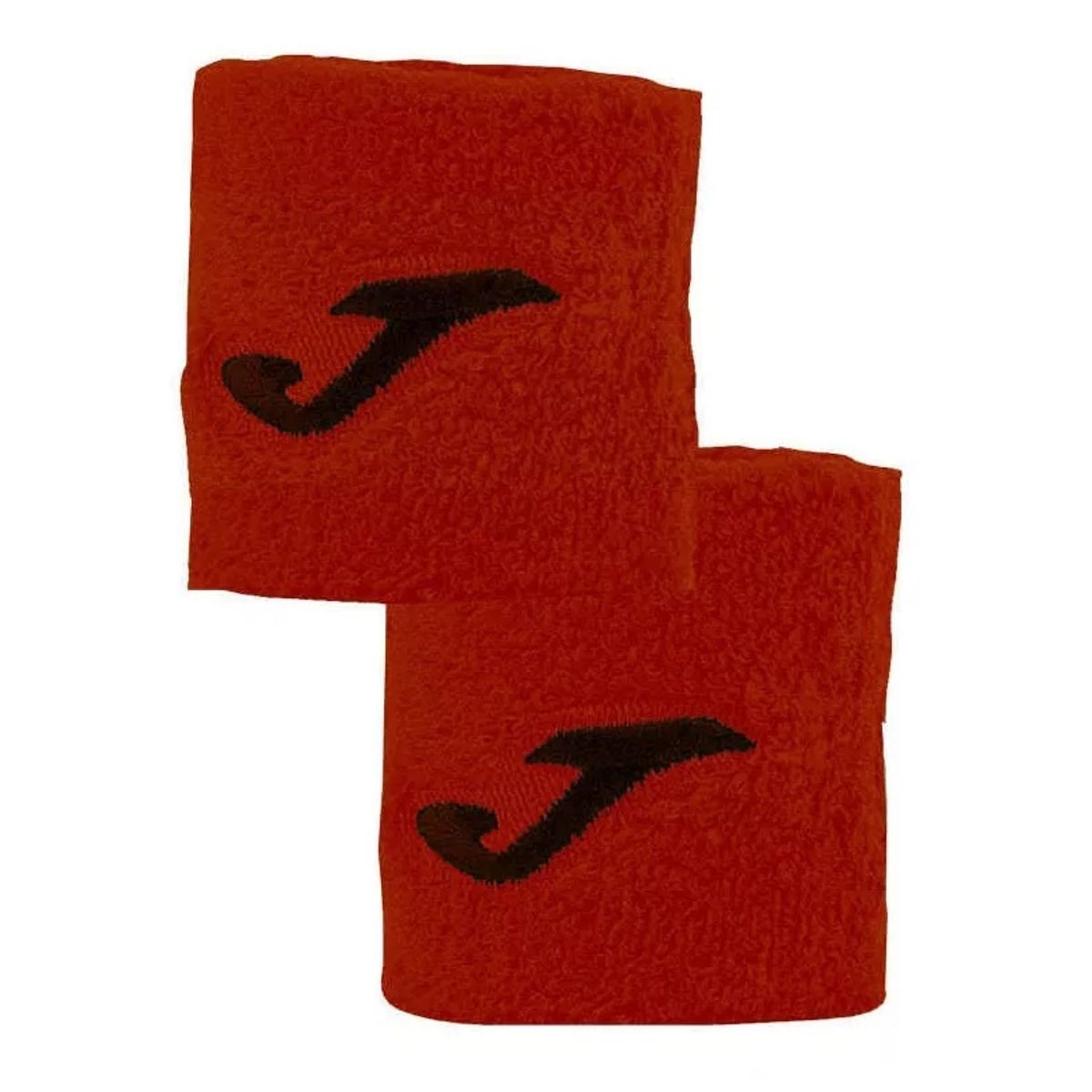 JOMA - Muñequera Joma Corta Roja X2 Tenis Padel