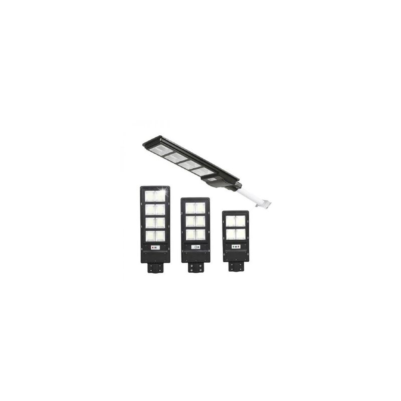 GENERICO - Foco Solar Led Exterior Lupa Luminaria  Poste Y Sensor 300w