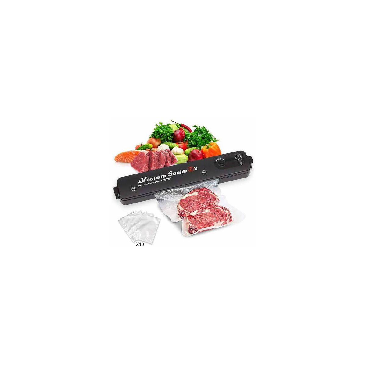 GENERICO - Maquina Selladora Al Vacio Para Alimentos Con Bolsas