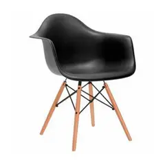 GENERICO - Butaca Estilo Eames Clásica NEGRO