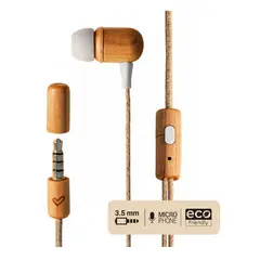 ENERGY SISTEM - Audifonos Eco Cherry Wood Con Manos Libre Color Madera