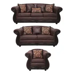 AMERICA DECORA - Living 4-3-1 Grand Búfalo Envejecido