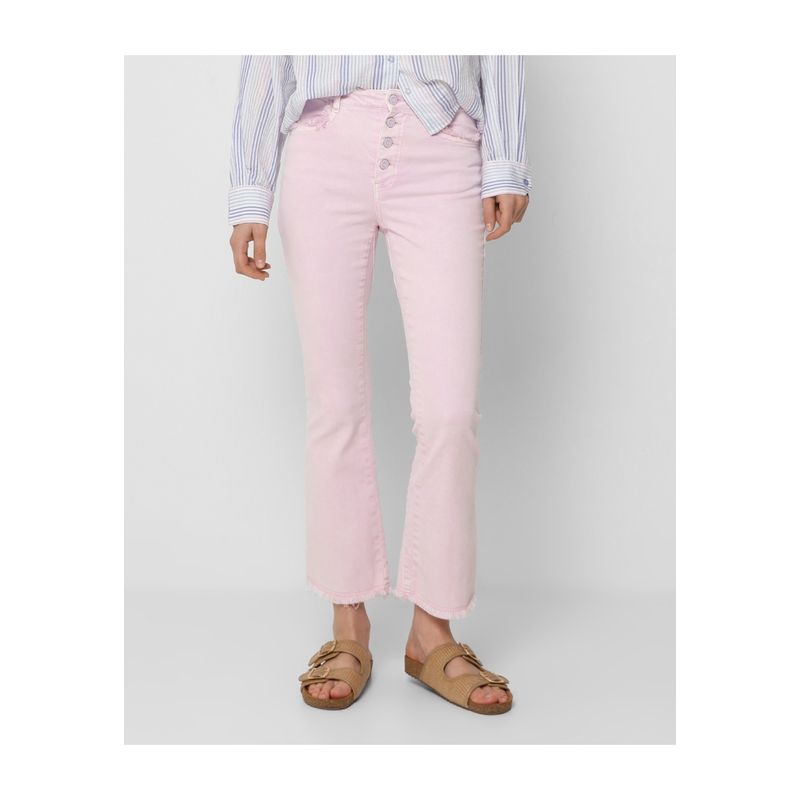 SCALPERS - Jeans Ankle Flare Lavados Lilac