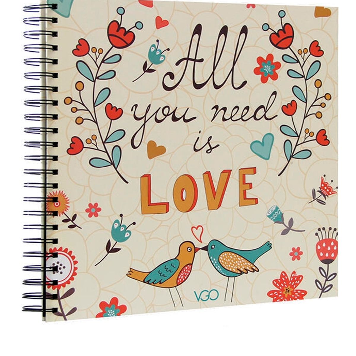 VGO - Album Pergamino Con Esquin40 PagDe 29X29 Cm