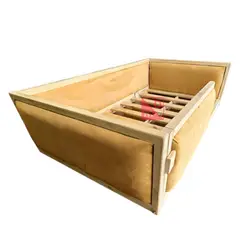 MPA DECOHOGAR - Cama infantil acolchada en felpa - 1,5 plaza beige