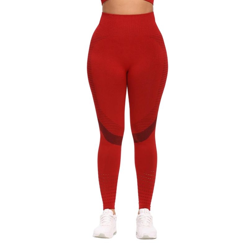 SUKHA - Calzas Mallas Tiro Alto Rojo Sukha