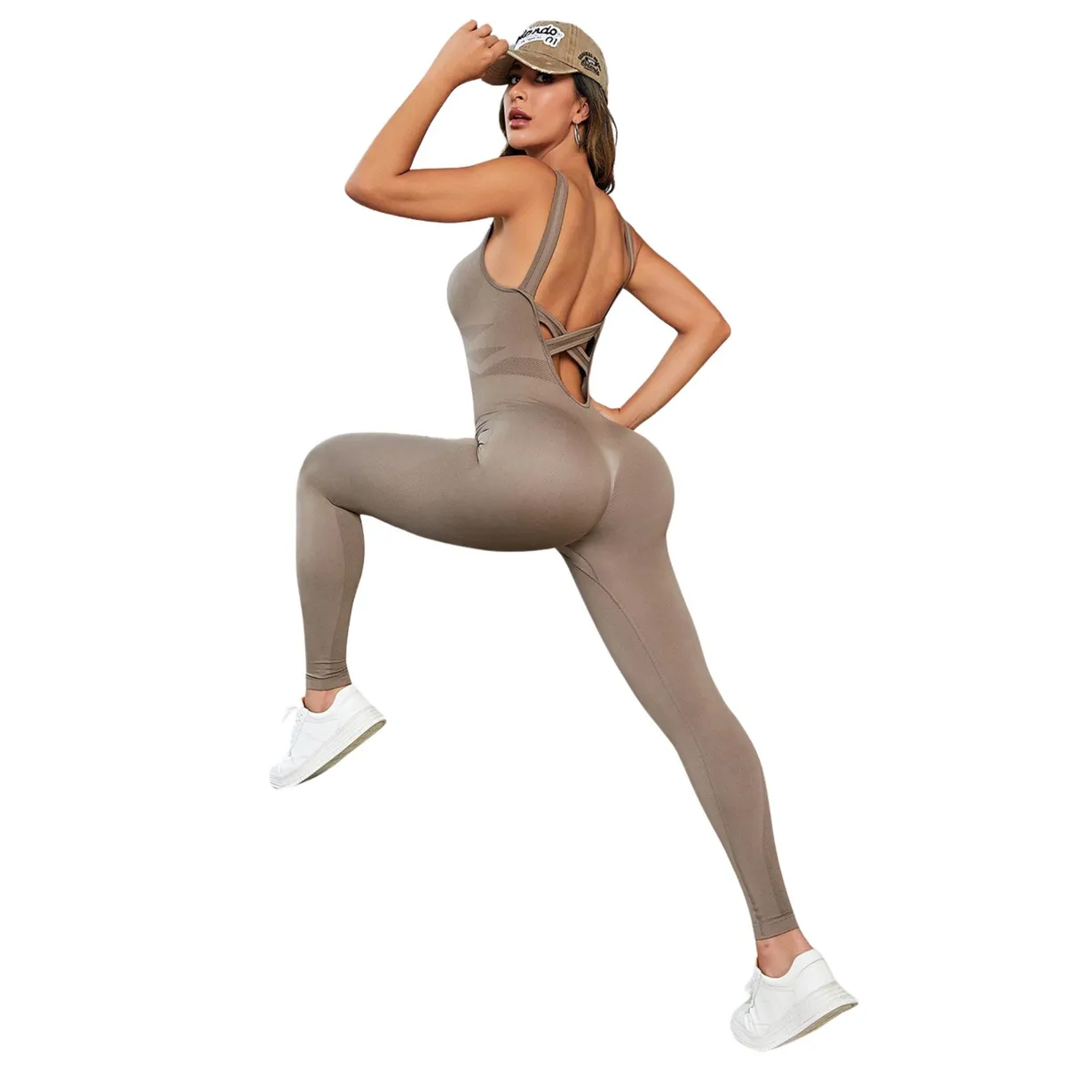 SUKHA - Enterito Push Up Sin Mangas Beige Sukha