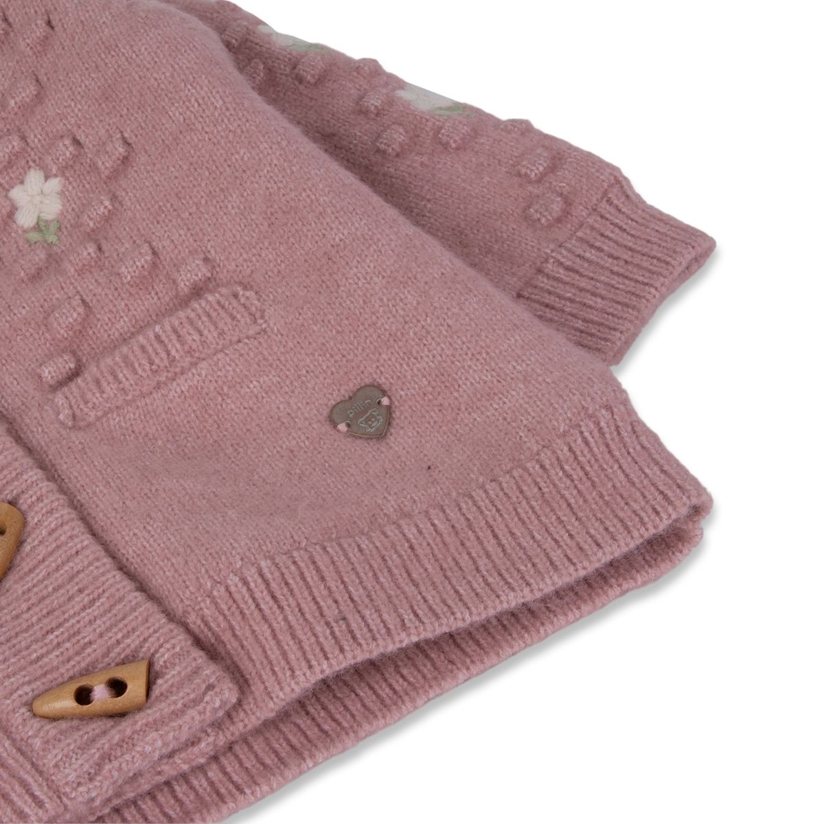 PILLIN - Chaleco Bebé Niña Palo rosa Pillin PILLIN