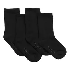 GAP - Calcetines Pack De 4 Unisex Bebé Negro