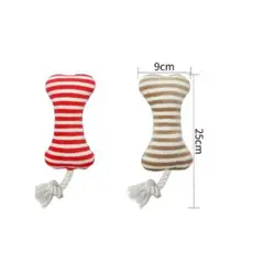 GENERICO - Juguete Para Perros Colores Surtidos Diseño Hueso 9x25cm