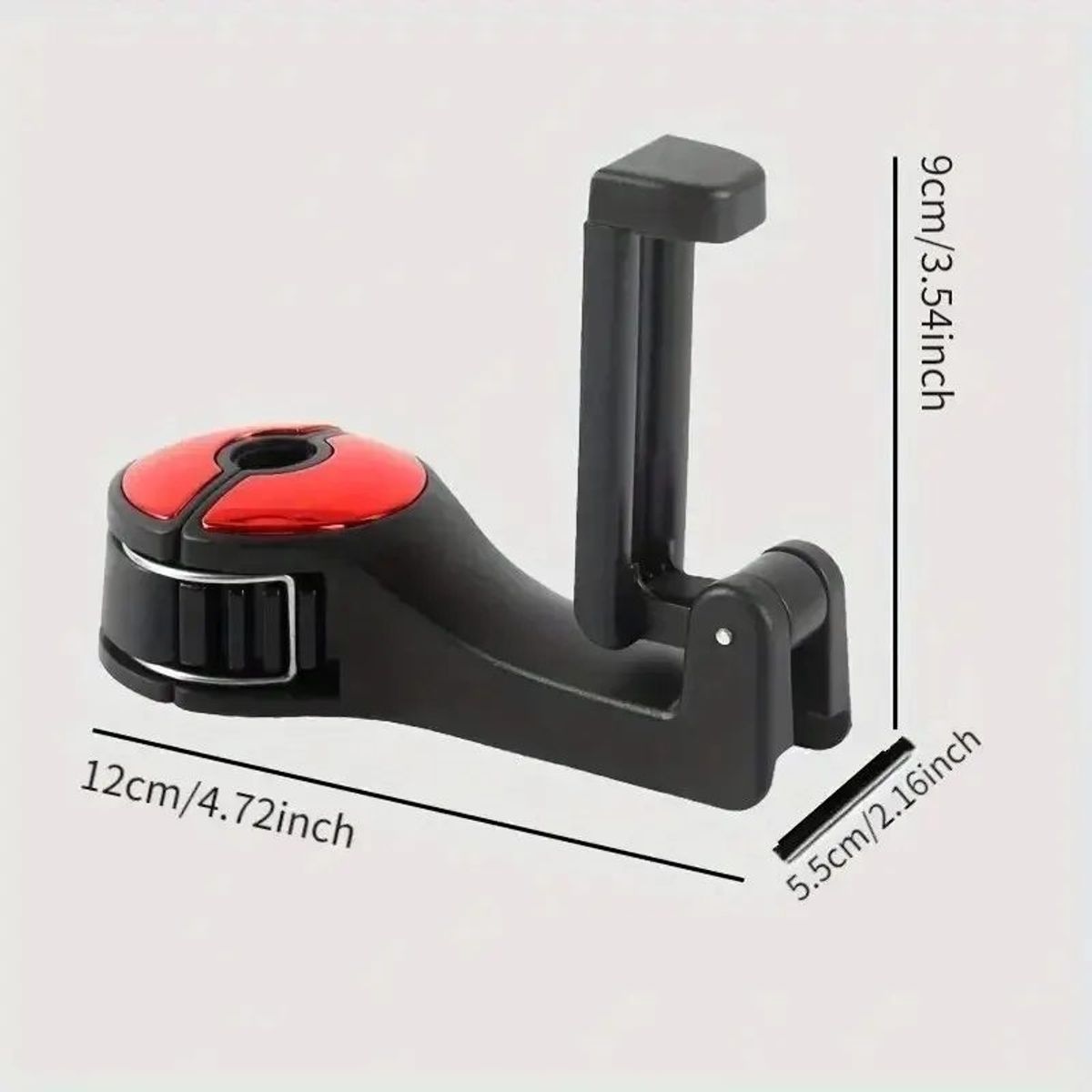 GENERICO - Gancho multifuncional 2 en 1 para coche, soporte oculto para teléfono