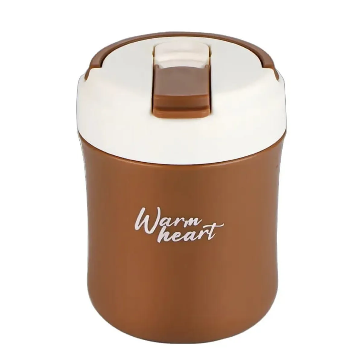 GENERICO - BOTELLA TERMICA CON TAPA  500 ML CAFE