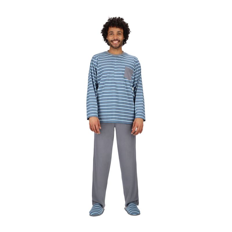 MOTA - PIJAMA LARGO  ALGODÓN