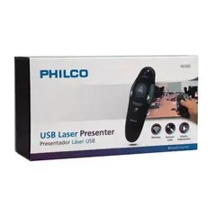 PHILCO - Presentador Láser Usb Control Ergonómico Negro