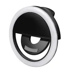 GENERICO - Aro de Luz Led Selfie para Teléfonos Intensidad Regulable