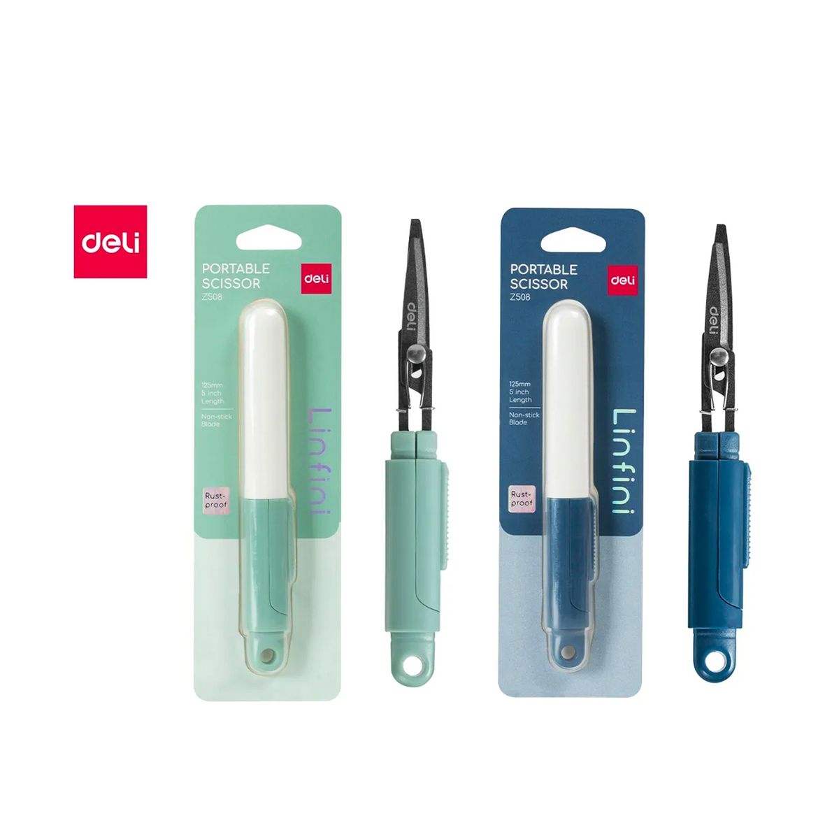 DELI - Tijera Lápiz Portátil Linfini Deli