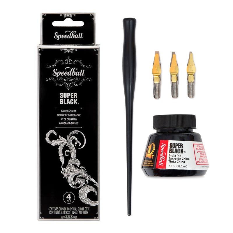 SPEEDBALL - Kit básico de Caligrafía  Lettering Speedball