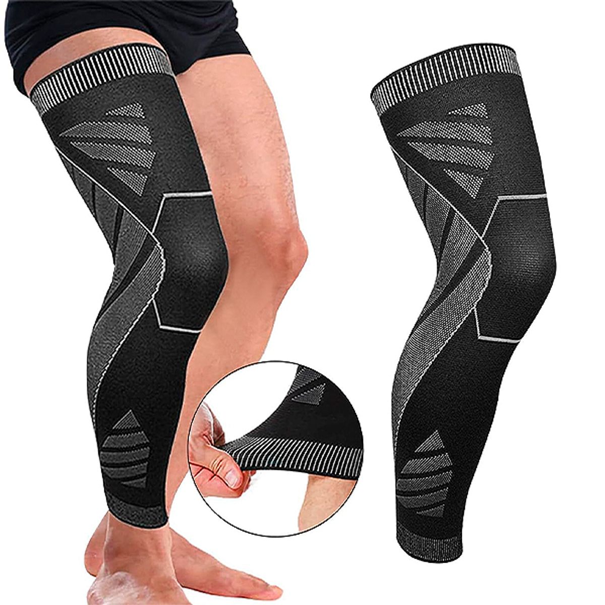 GENERICO - Protector Pierna Aolikes Completo Presión de Punta  HX-7060