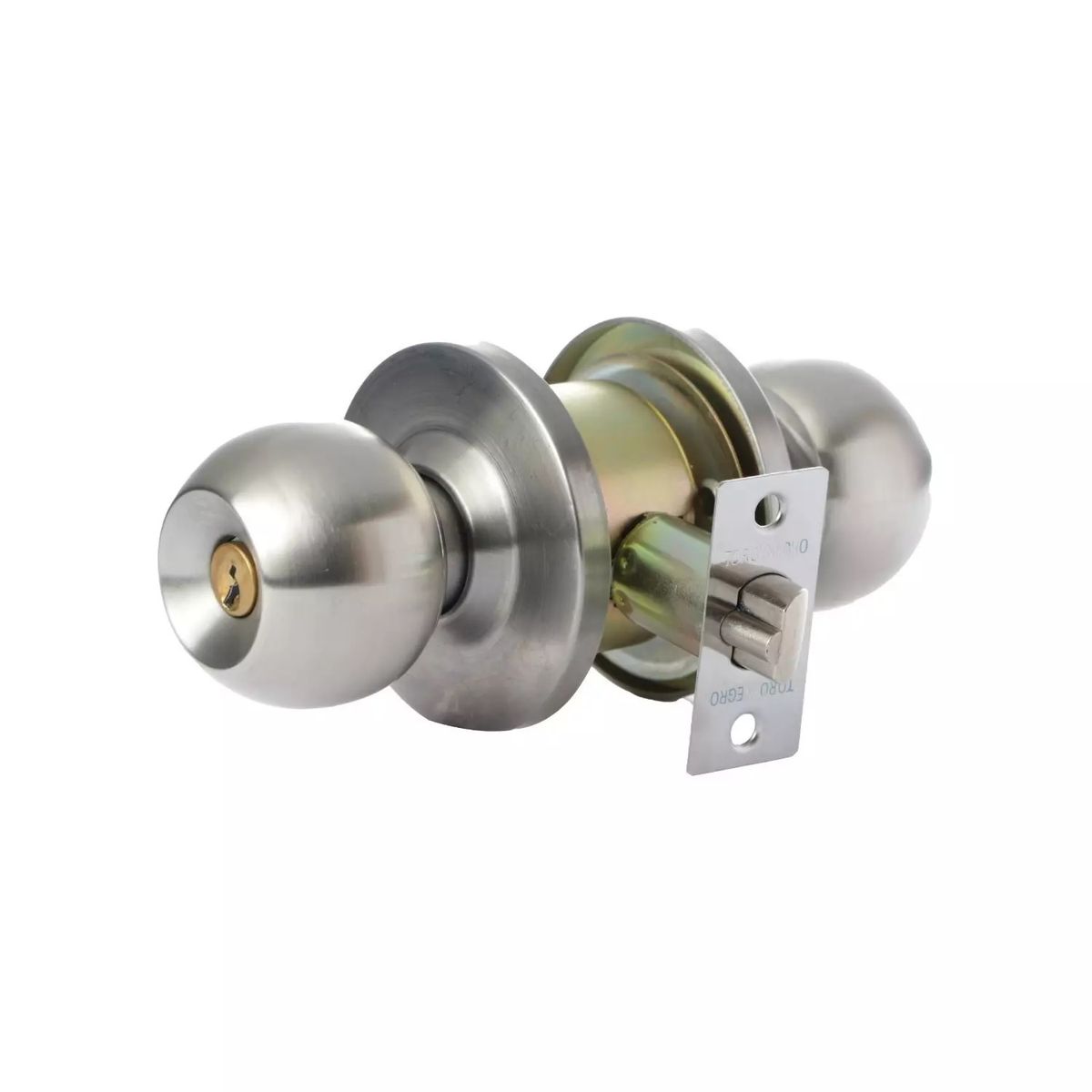 GENERICO - X3 Cerradura Pomo Chapa Bola Acero Inoxidable Dormitorio Oficina
