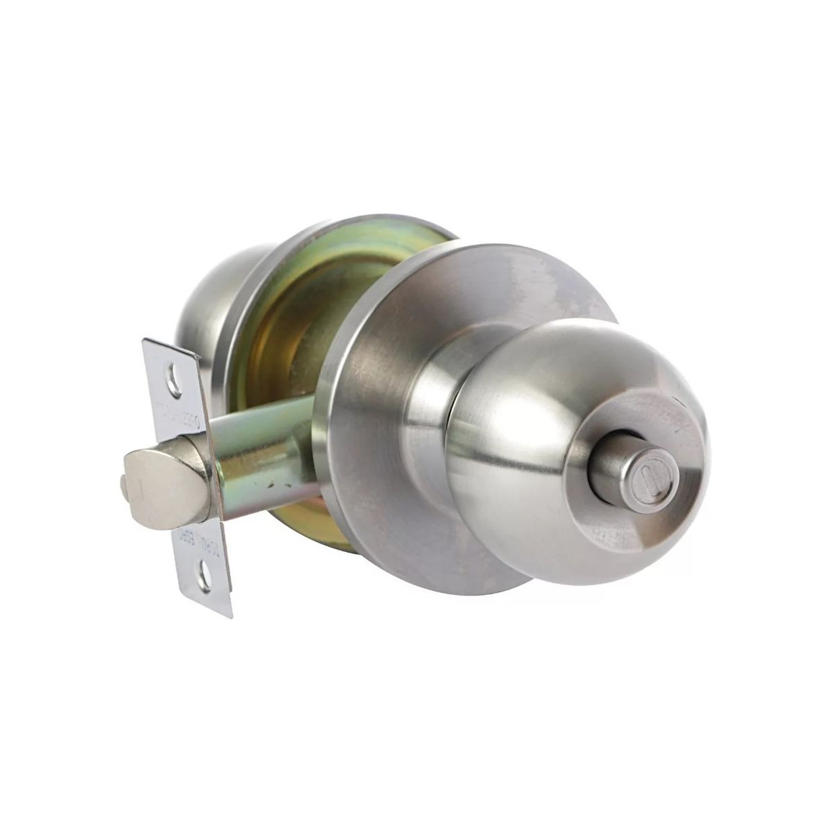 GENERICO - X3 Cerradura Pomo Chapa Bola Acero Inoxidable Dormitorio Oficina