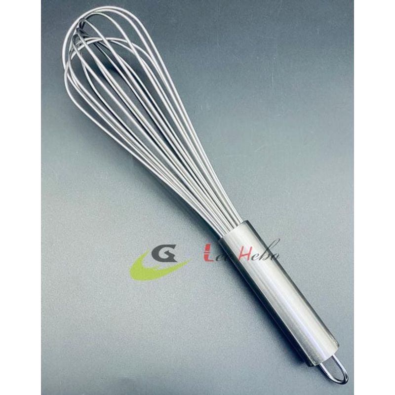 GENERICO - Batidor Mezclador De Acero 30Cm Reposteria Cocina