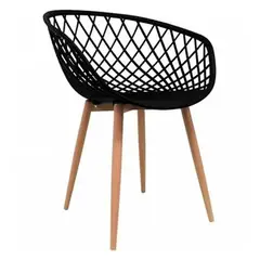 GENERICO - Butaca Mesh Tipo Nordico NEGRO