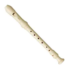YAMAHA - Flauta Dulce Soprano Digitacion Alemana YRS-23 Marfil -