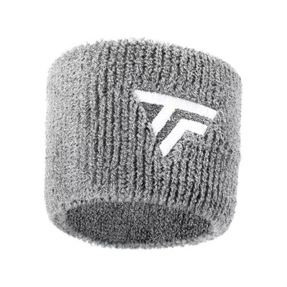TECNIFIBRE - Muñequera Tecnifibre Corta Gris X2 Tenis Padel