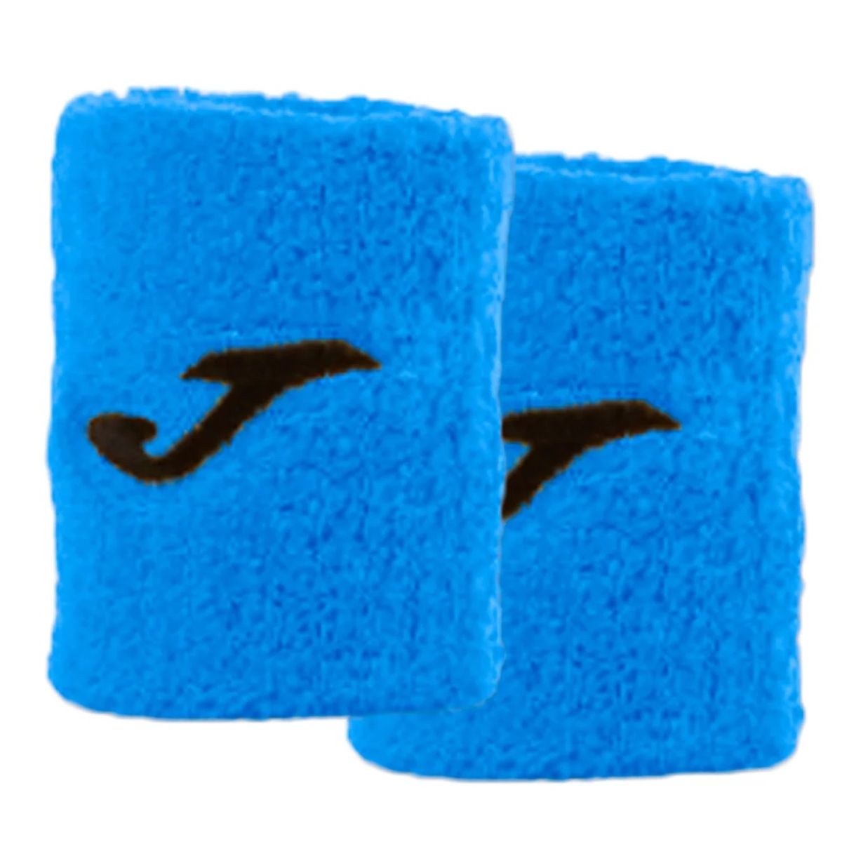 JOMA - Muñequera Joma Corta Celeste X2 Tenis Padel