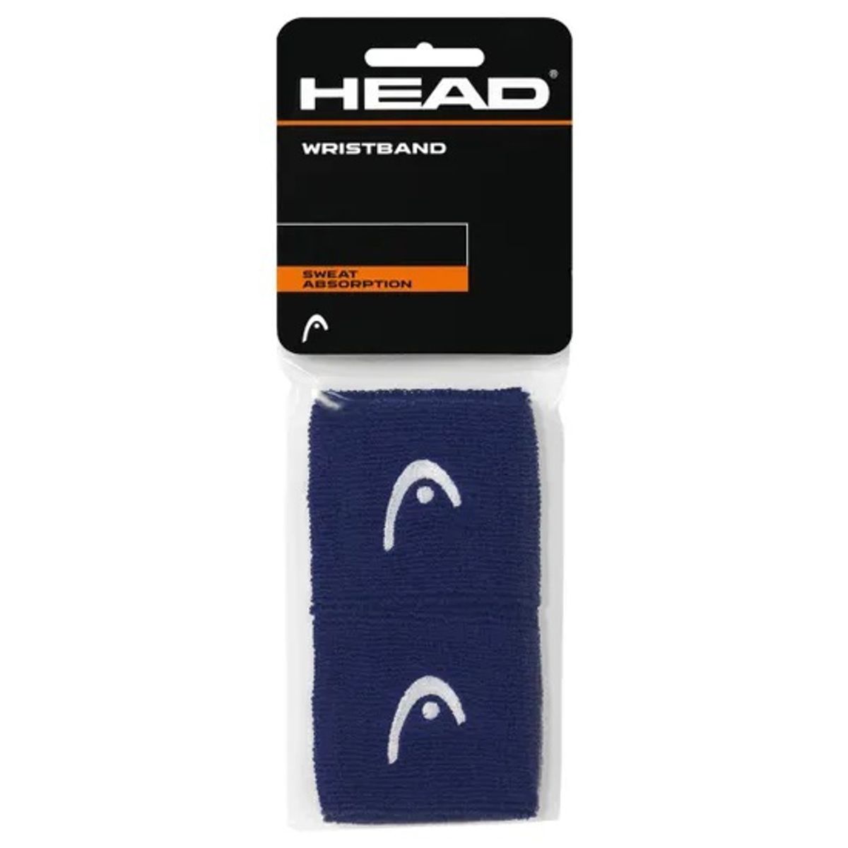 HEAD - Muñequera Head 25 Azul X2 Tenis Padel