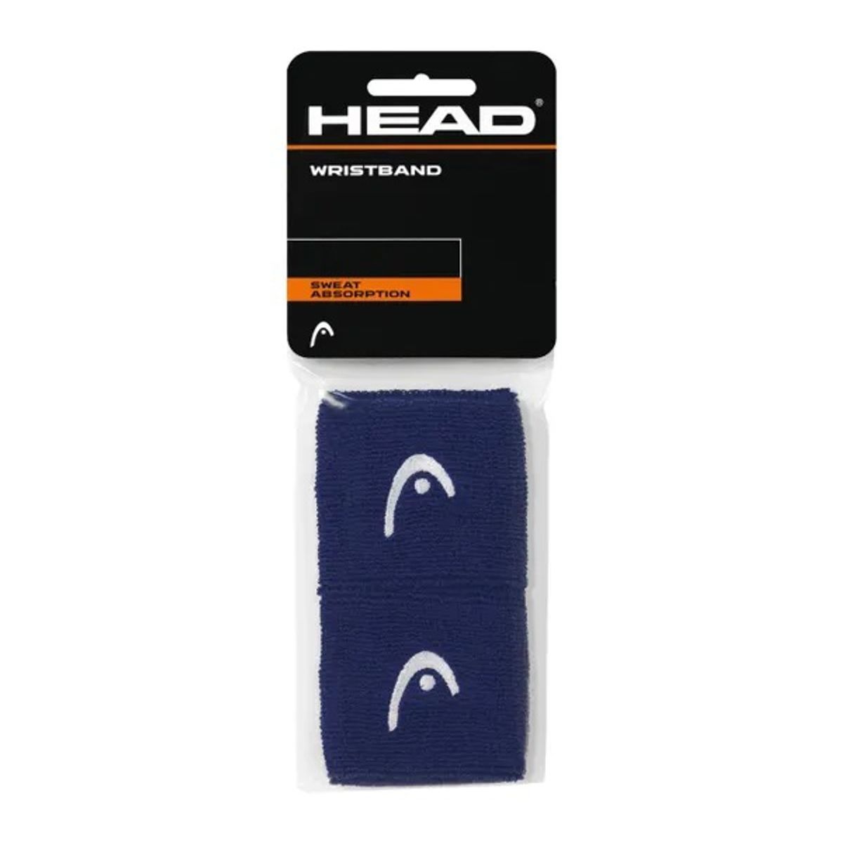 HEAD - Muñequera Head 25 Azul X2 Tenis Padel