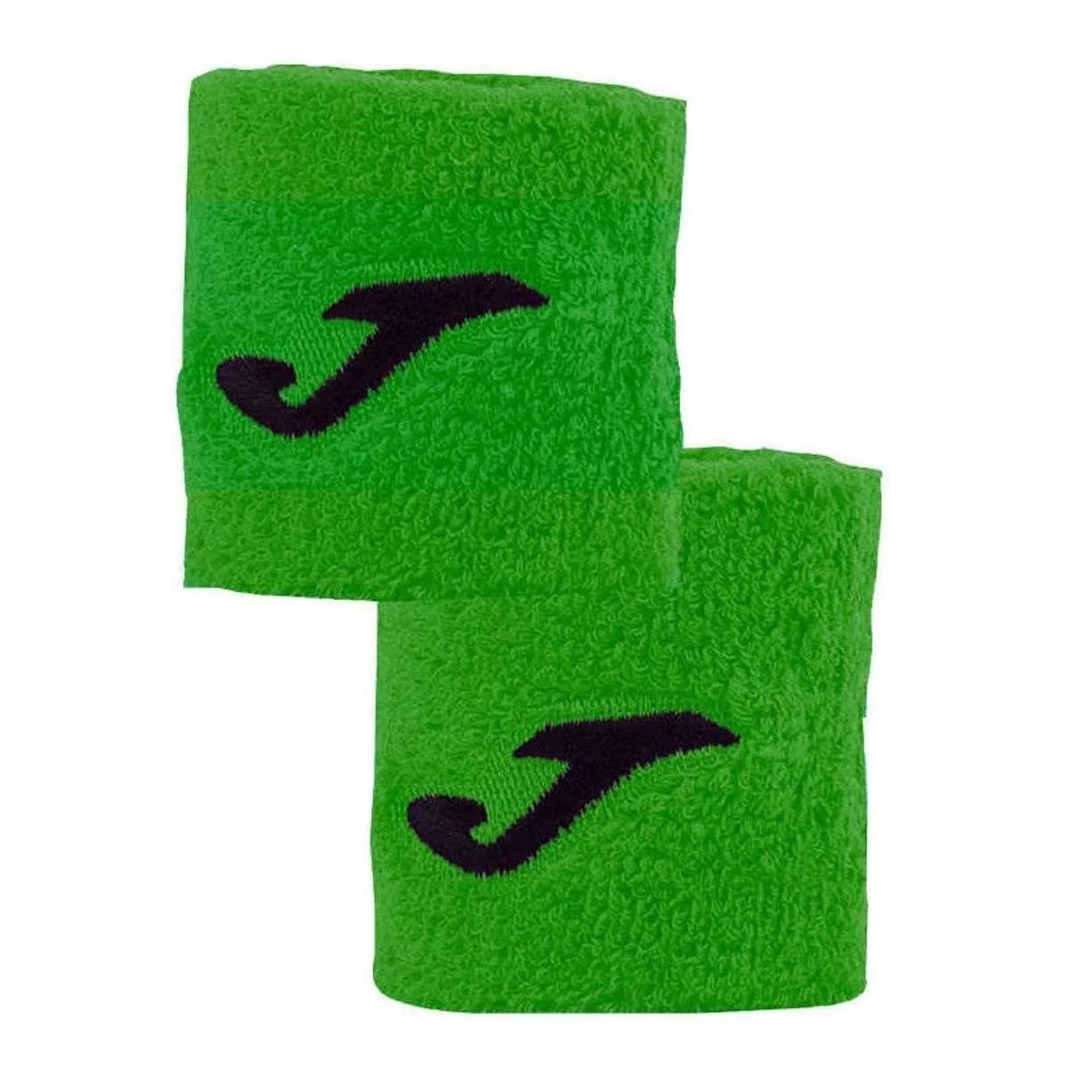 JOMA - Muñequera Joma Corta Verde X2 Tenis Padel