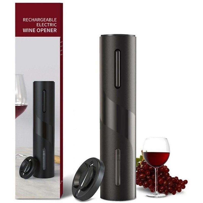 GENERICO - Descorchador Sacacorcho Destapador Abridor Eléctrico Vino