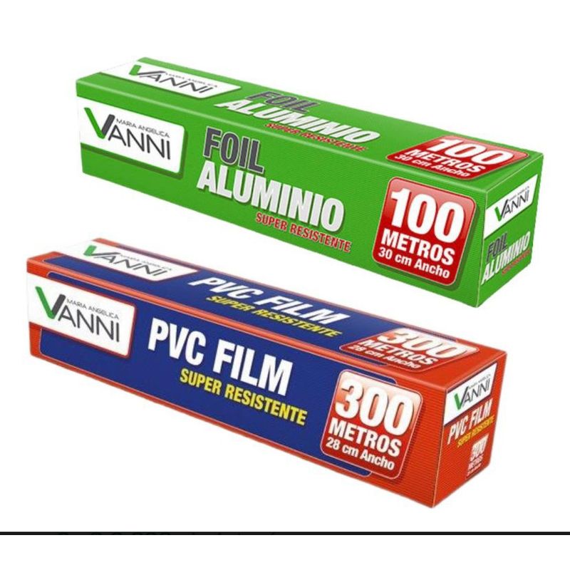 GENERICO - Pack Film 300 MTS MAS ALUMINIO 100 MTS