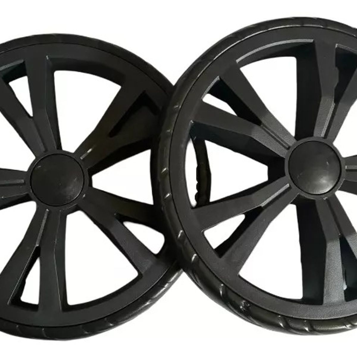 GENERICO - Pack 2 Ruedas Para Carros De Feria Grande