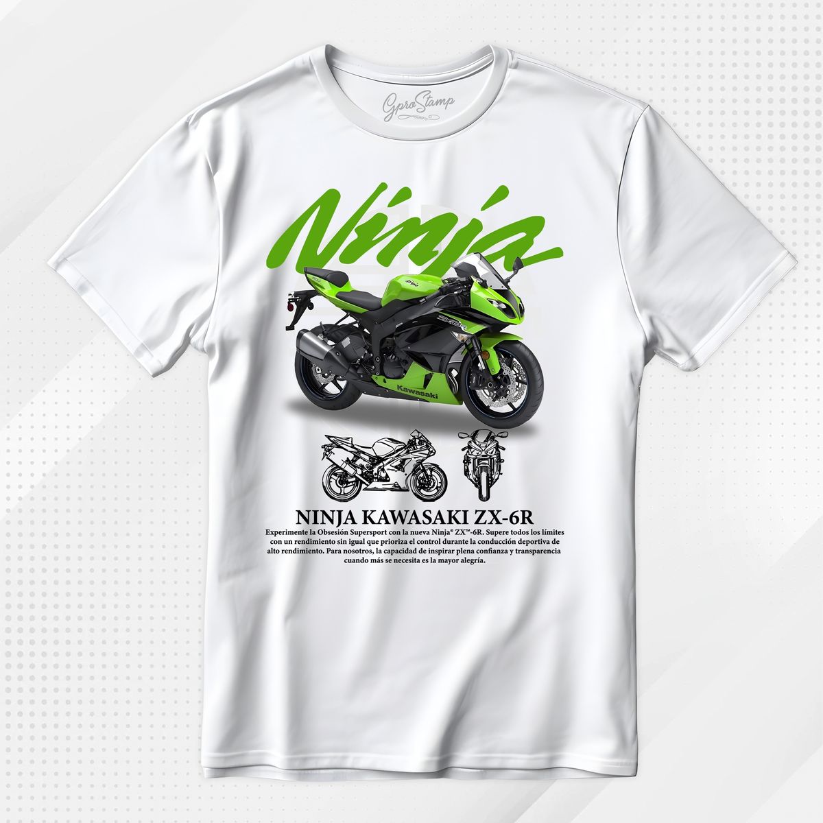 ROLY - POLERA NINJA KAWASAKI - Gprodis